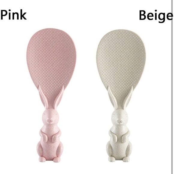 5for$10 Two Rabbit Shaped Rice Spoon, Kitchen Shovel, Standing Cooking Tools - Picture 9 of 10